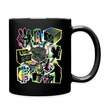 Pyrotechnician Pyro - Full Colour Mug - black - Right