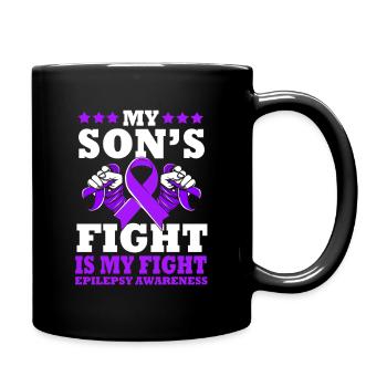 Epilepsy Son - Full Colour Mug - black - Right