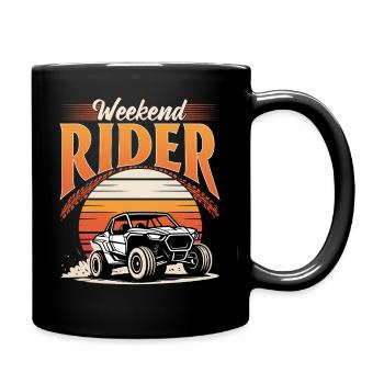 UTV Off Road 4 Wheeler Side by side - Tasse einfarbig - Schwarz - Rechts