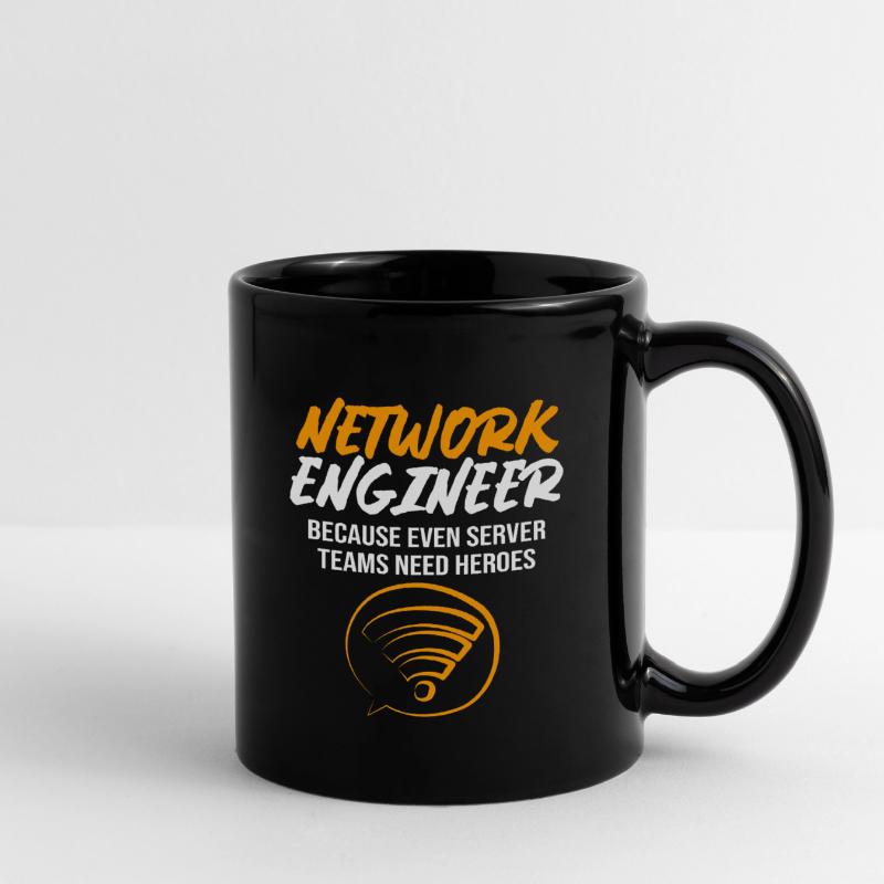 Network Computer Scientist Programmer Admin Full Colour Mug