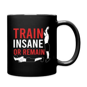 Fitnesstrainer Personal Trainer - Tasse einfarbig - Schwarz - Rechts