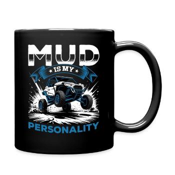UTV Off Road 4 Wheeler Side by side - Tasse einfarbig - Schwarz - Rechts
