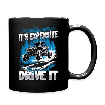 UTV Off Road 4 Wheeler Side by side - Tasse einfarbig - Schwarz - Rechts
