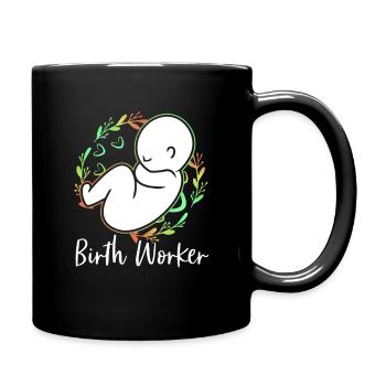 Midwife - Full Colour Mug - black - Right