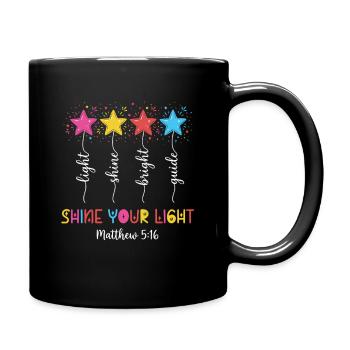 Kids Christian Toddler Armor Of God - Tasse einfarbig - Schwarz - Rechts