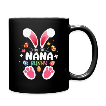 Charme de Pâques Nana Bunny - Mug uni - noir - Droite
