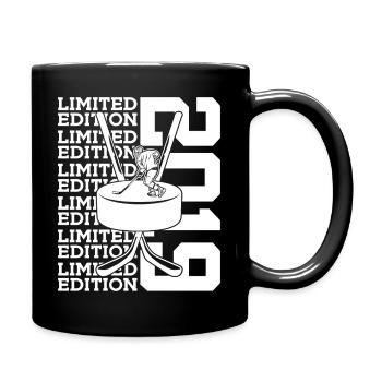 LIMITED EDITION 2019 EISHOCKEY 7. GEBURTSTAG - Full Colour Mug - black - Right