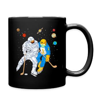 Maillot de hockey spatial Astronaut Alien - Mug uni - noir - Droite