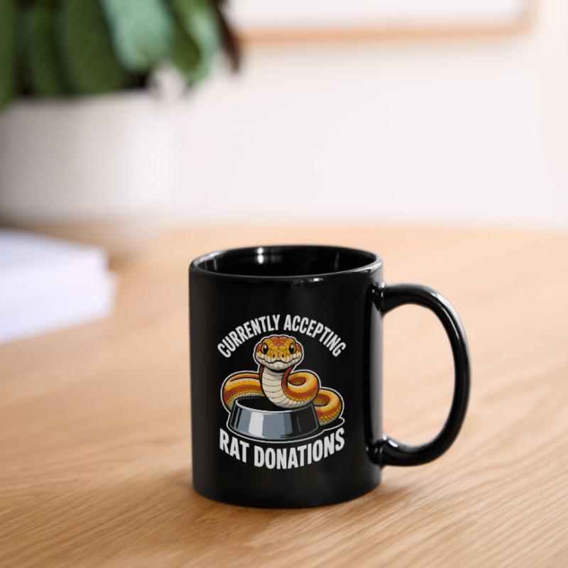 Dons de rats recherchés | Humour du Python Roi Mug uni