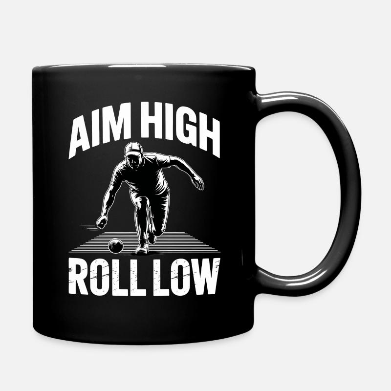 Boccia King Passion de Précision - Mug uni - noir