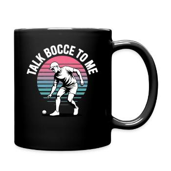 Boccia King Precision Passion - Full Colour Mug - black - Right
