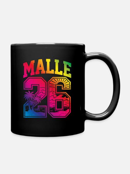 Malle 2026 Trikot Bunt - Tasse einfarbig - Schwarz