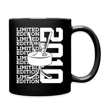 LIMITED EDITION 2010 EISHOCKEY 16. GEBURTSTAG - Full Colour Mug - black - Right