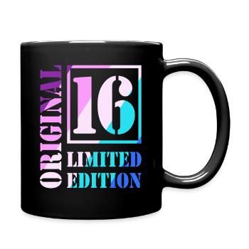 16e anniversaire Garçon Fille Adolescent Original 16 - Mug uni - noir - Droite