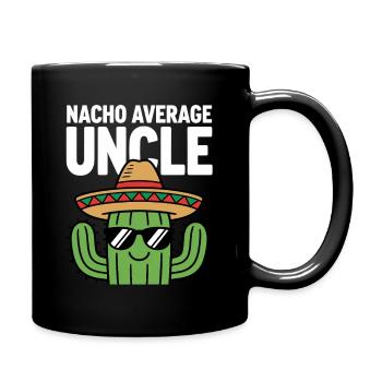 Nacho Oncle Drôle Cinq de Mayo - Mug uni - noir - Droite