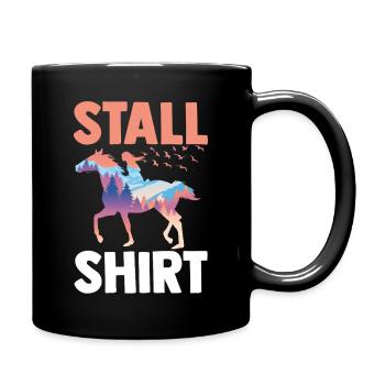 Équitation Amateurs de chevaux Écuries à cheval Chevaux - Mug uni - noir - Droite