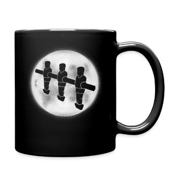 Foosball Table Soccer Boys Men Table Football - Full Colour Mug - black - Right