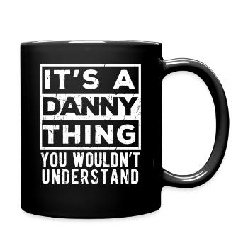 C’est une affaire de Danny que tu ne comprendrais pas - Mug uni - noir - Droite
