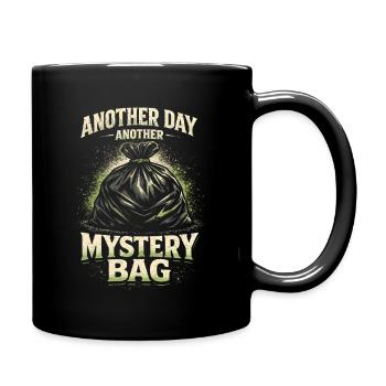Daily Surprise Pack | Garbage Collection, Humor - Full Colour Mug - black - Right