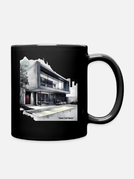 Stone Cold Modern Home - Tasse einfarbig - Schwarz