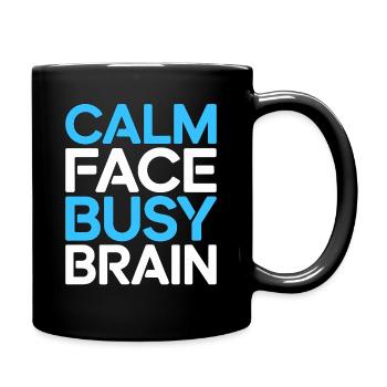 Homeroom Teacher Calm Face Busy Teaching Career - Tasse einfarbig - Schwarz - Rechts