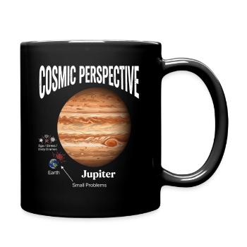 Perspective cosmique - Mug uni - noir - Droite