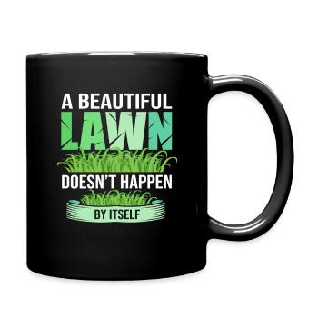 Landscaper Gardener Garden Gardener - Full Colour Mug - black - Right
