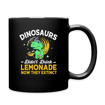 Limonade Limonadenstand Limo - Tasse einfarbig - Schwarz - Rechts