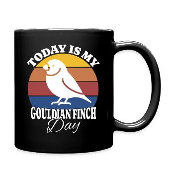 Gouldamadine Gouldian Finch - Tasse einfarbig - Schwarz - Rechts