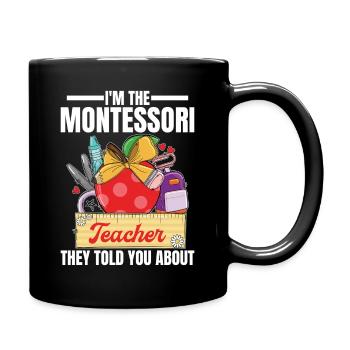  School Teacher Employee Method Education - Full Colour Mug - black - Right