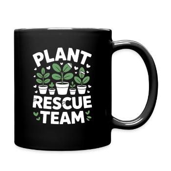 Plant Rescue Team Plant Rescuer Pfnaze - Full Colour Mug - black - Right