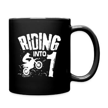 Riding Into 2021 - Full Colour Mug - black - Right