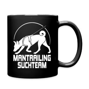 Équipe de recherche de chasse de Basenji Dogs Wilsigns - Mug uni - noir - Droite
