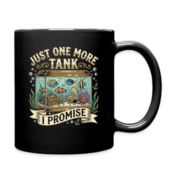 L’aquarium dit juste un poisson d’aquarium de plus - Mug uni - noir - Droite