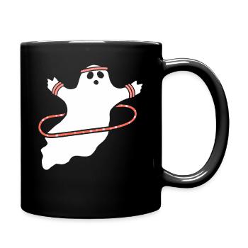 Hula Hup Hopp Halloween Hullern Hullern Fantôme - Mug uni - noir - Droite