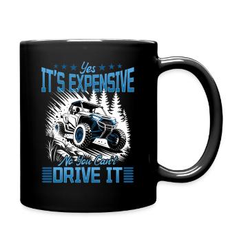 UTV Off Road 4 Wheeler Side by side - Tasse einfarbig - Schwarz - Rechts