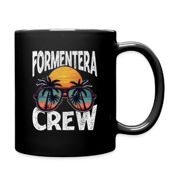 Formentera Crew - Tasse einfarbig - Schwarz - Rechts