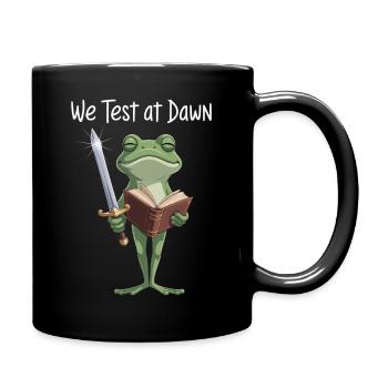 Dawn Quest : Épée et Tome de la Grenouille - Mug uni - noir - Droite
