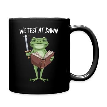Wir testen bei Dawn Frog Wizard - Tasse einfarbig - Schwarz - Rechts