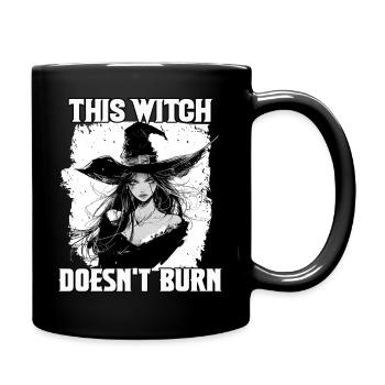 Costume de sorcière, fête d’Halloween pour femmes, cadeau des sorcières T - Mug uni - noir - Droite