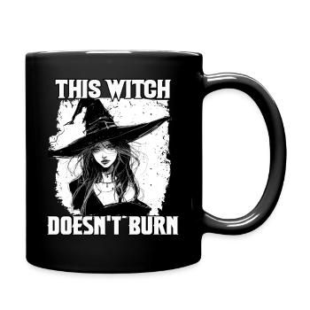 Sorcière Noire T| Fête d’Halloween T | Witchcraft T Wicca - Mug uni - noir - Droite