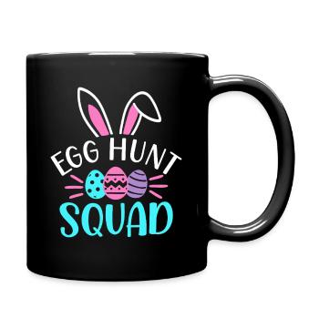 Egg Hunt Squad - Full Colour Mug - black - Right