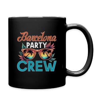 Barcelone Crew - Mug uni - noir - Droite