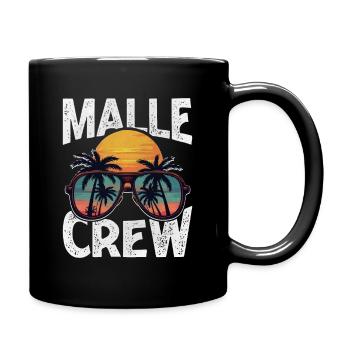 Malle Crew - Full Colour Mug - black - Right