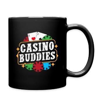 Gambling Fan Casino Buddies Casino - Tasse einfarbig - Schwarz - Rechts