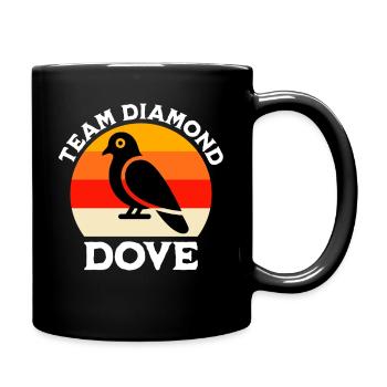 Team Diamond Pigeon - Full Colour Mug - black - Right