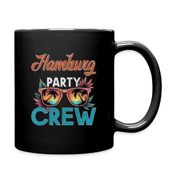 Équipage de Hambourg - Mug uni - noir - Droite