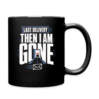 Retired Postman Retired Postman - Full Colour Mug - black - Right