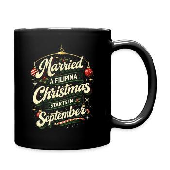 Philippines Famille philippine - Mug uni - noir - Droite