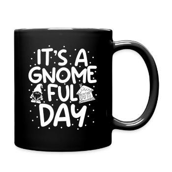 Gnomes Hommes Costumés C’est Un Gnome Jour Ful-Jour Gnome - Mug uni - noir - Droite